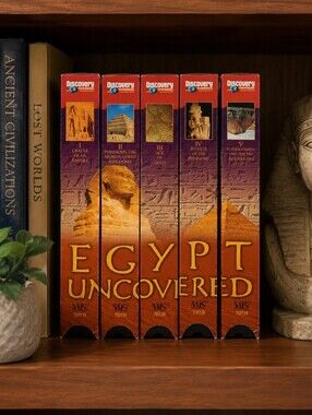 Egypt uncovered discovery channels set vhr tapes